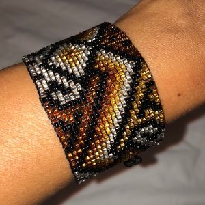 Stunning beaded bracelet